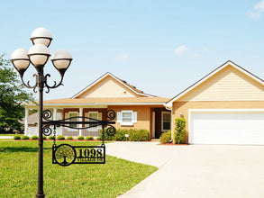 Hanging Address Sign