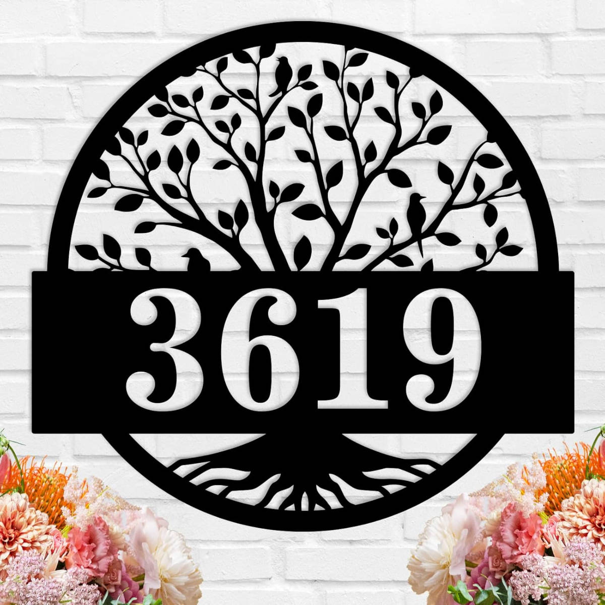Custom Metal Address Sign Main image