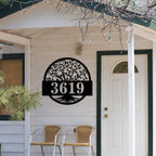 Custom Metal Address Sign