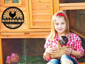 Custom Metal Coop Sign