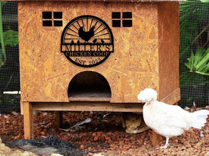 Custom Metal Coop Sign