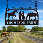 Custom Metal Farm Sign