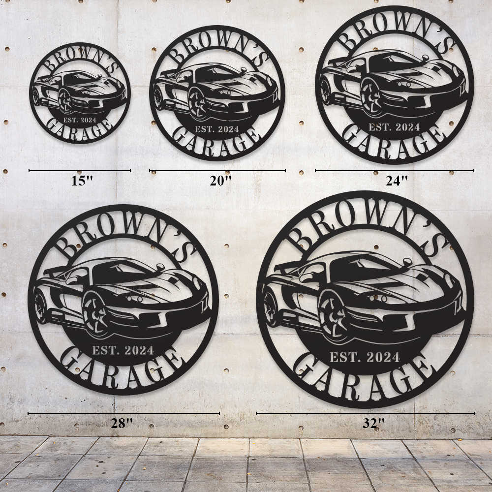 Garage Metal Sign
