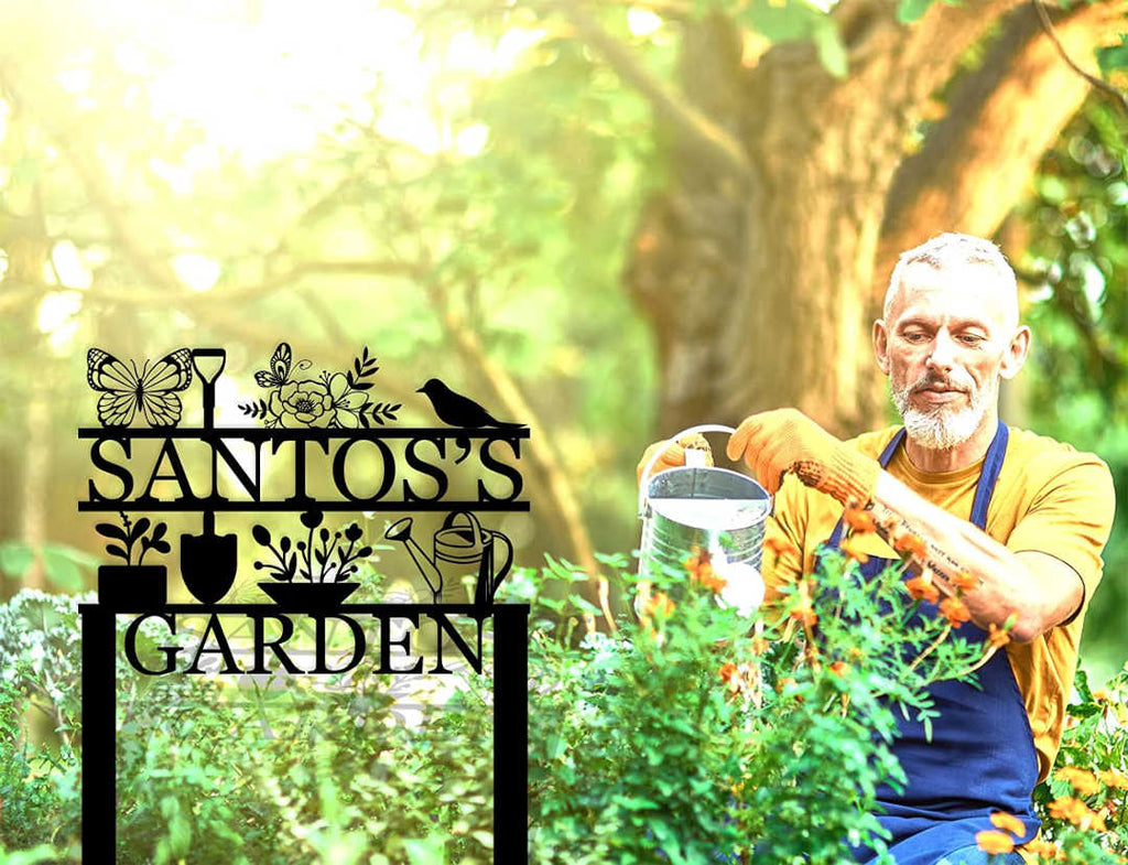 Custom Metal Garden Plaque