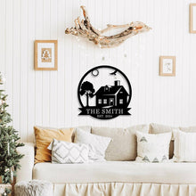 Custom Metal House Sign