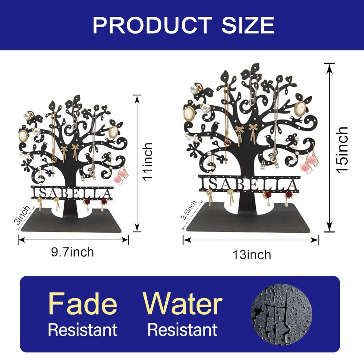 Custom Metal Jewelry Stand