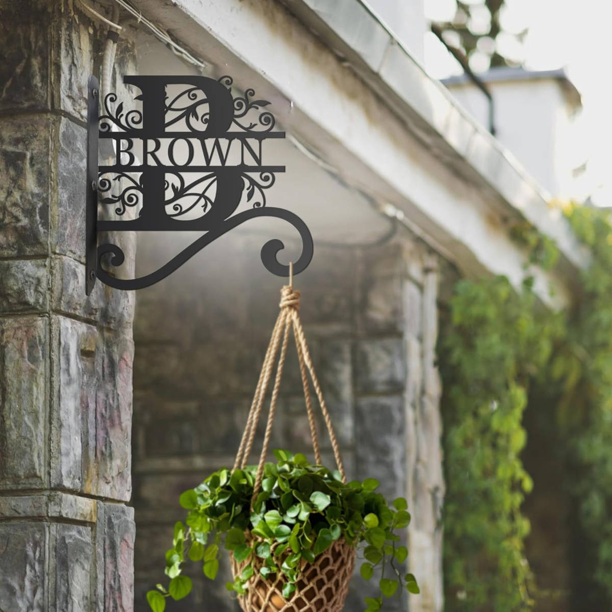 Custom Metal Plant Hanger