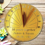 Custom Anniversary Sundial