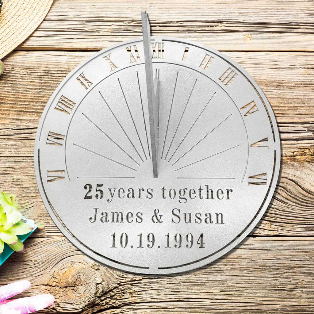 Custom Anniversary Sundial