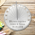 Custom Anniversary Sundial