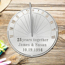 Personalized Metal Sundial