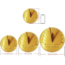 Personalized Metal Sundial