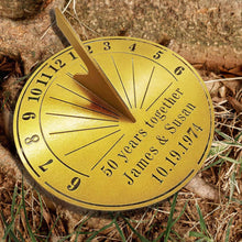 Personalized Metal Sundial
