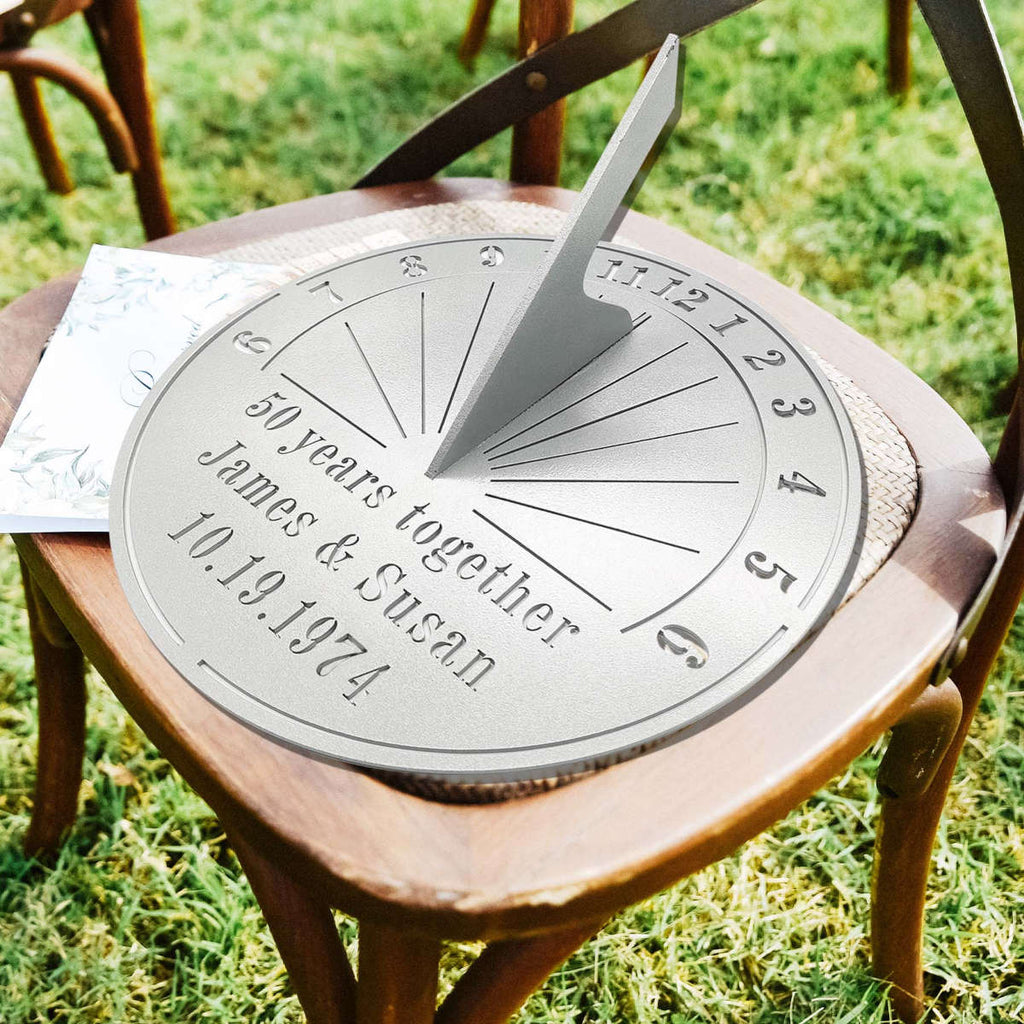 Custom Anniversary Sundial
