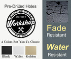 Custom Metal Workshop Decor