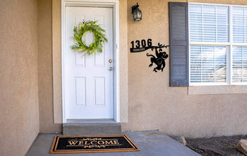 Monkey Address Sign