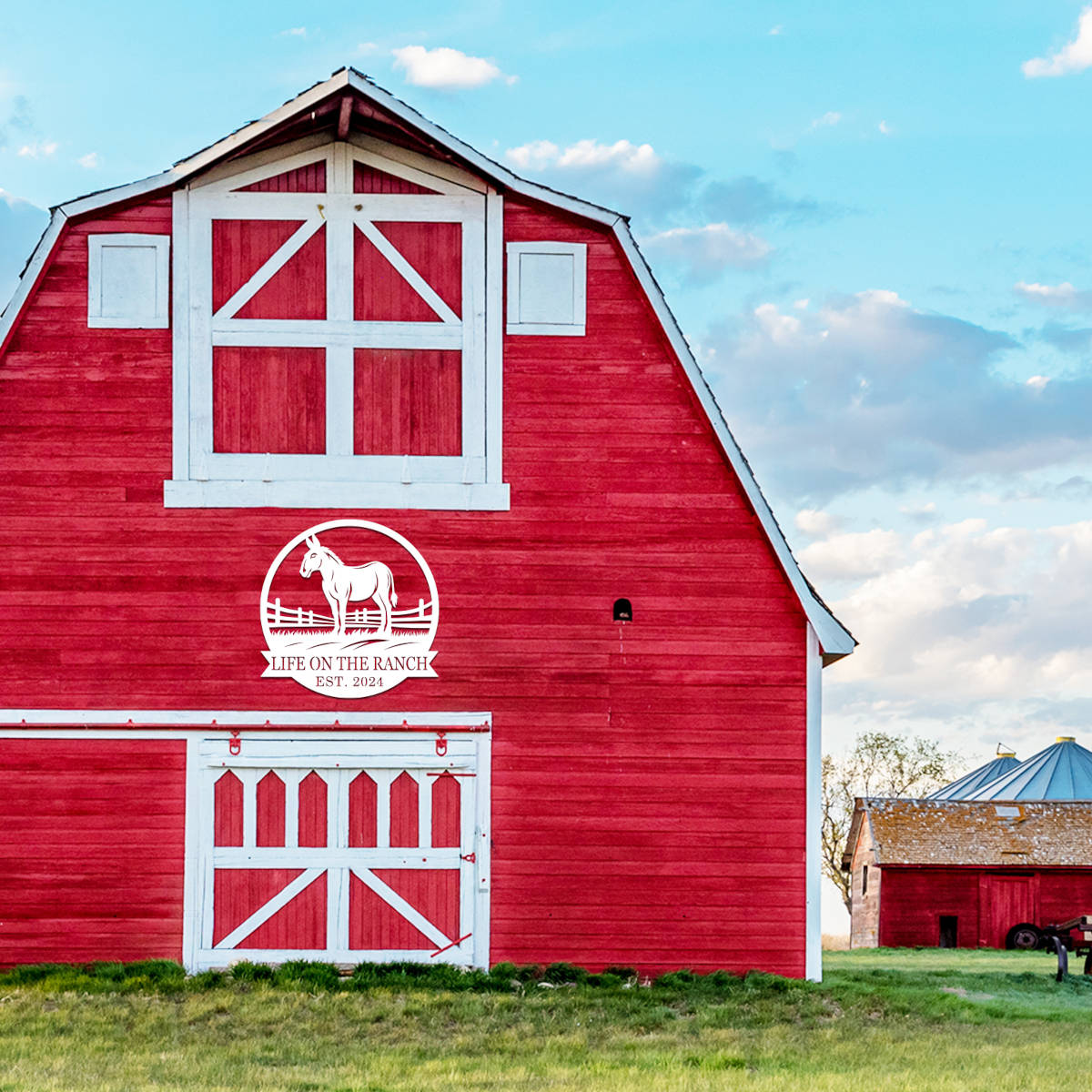 Custom Mule Ranch Sign