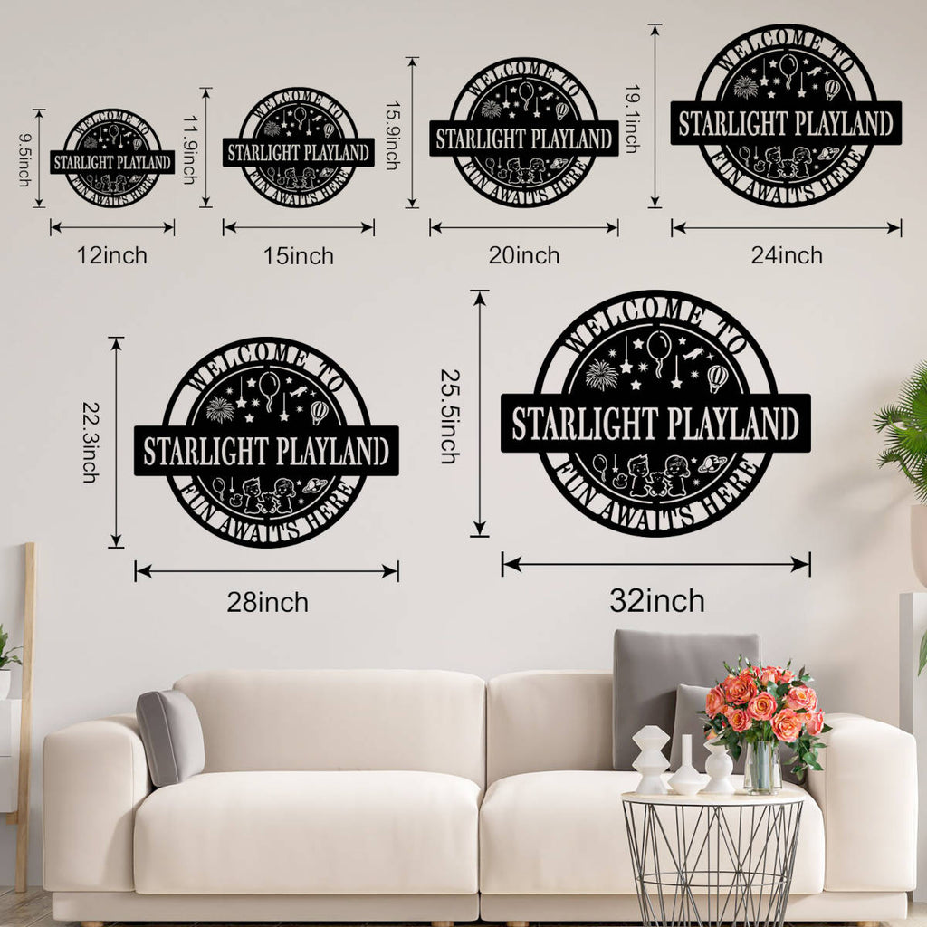 Custom Playland Sign