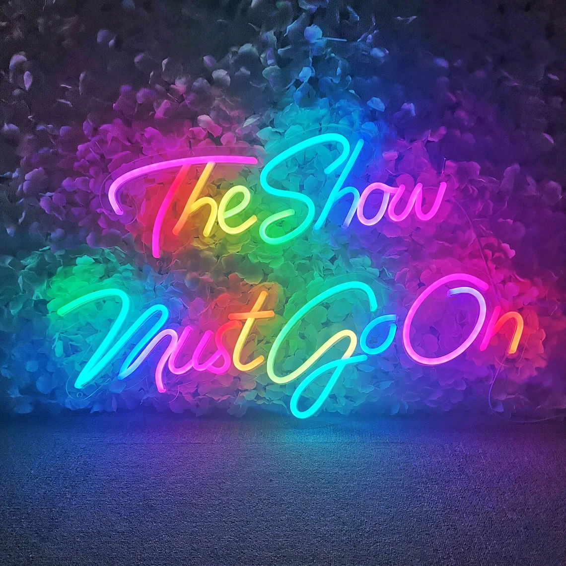 Custom Rainbow Neon Sign Main image