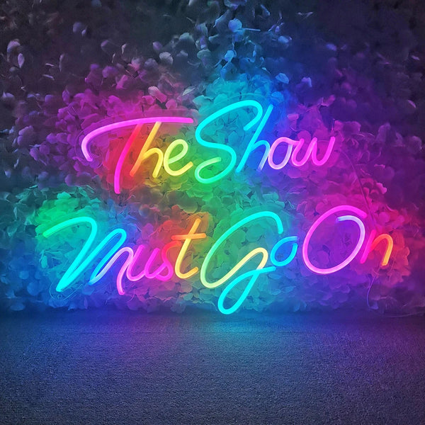 Custom Rainbow Neon Sign
