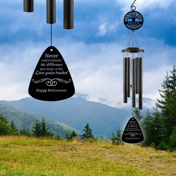 Custom Retirement Wind Chime