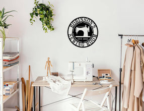 Custom Sewing Room Sign
