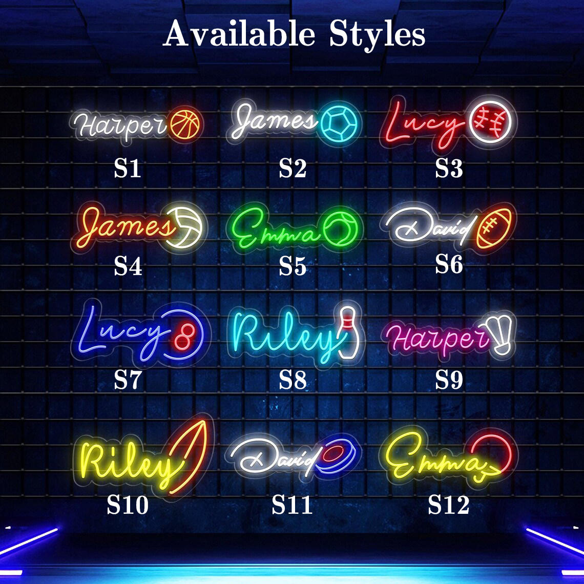 Custom Sports Neon Sign