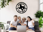 Custom State Metal Sign
