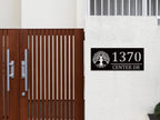 Modern Tree of Life Address Plaque