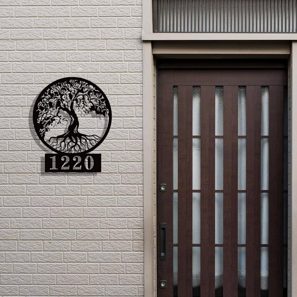 Custom Tree Address Sign Secondary image