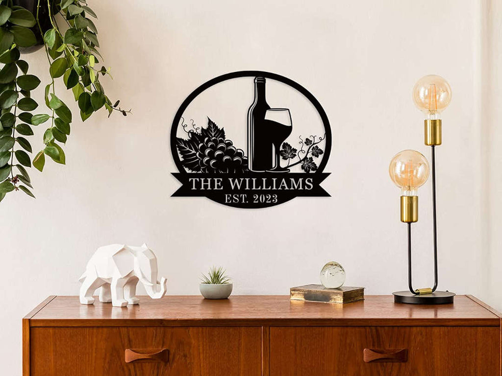 Custom Wine Bar Sign