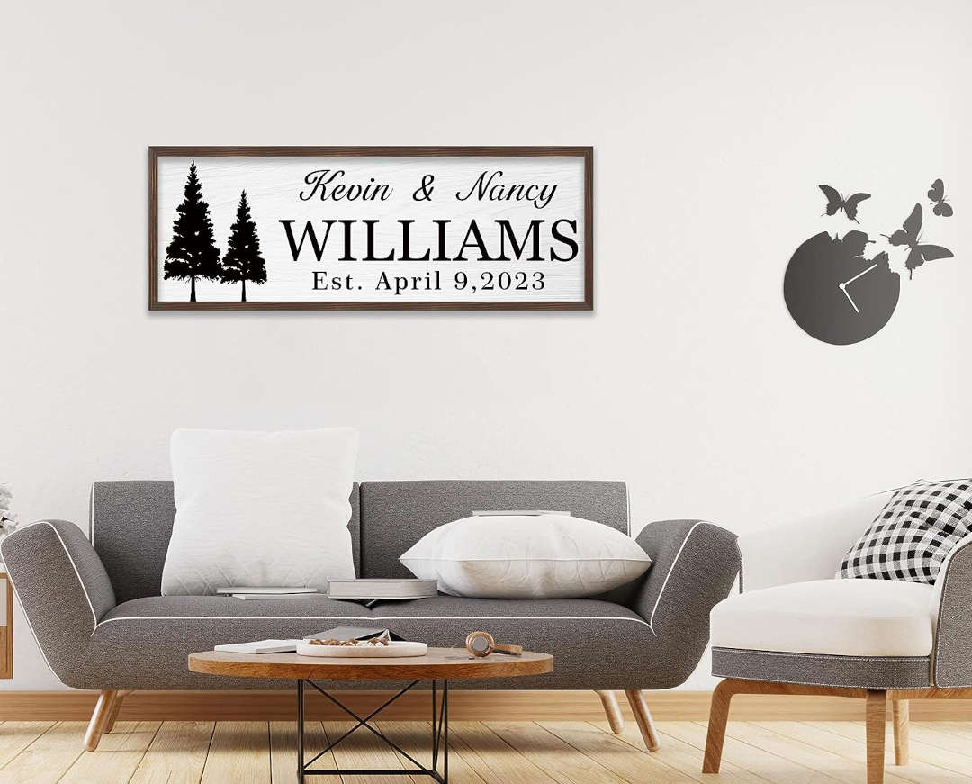 Custom Wooden Sign Plaque