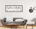 Custom Wooden Sign Plaque