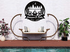 Custom Fire Pit Sign