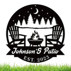 Custom Fire Pit Sign