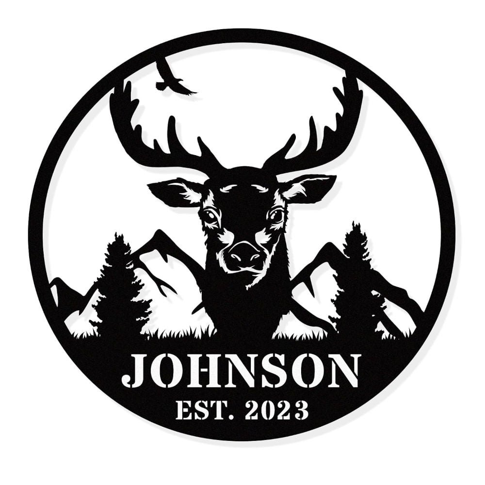 Custom Deer Sign Main image