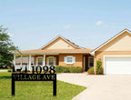 Custom Metal Address Sign