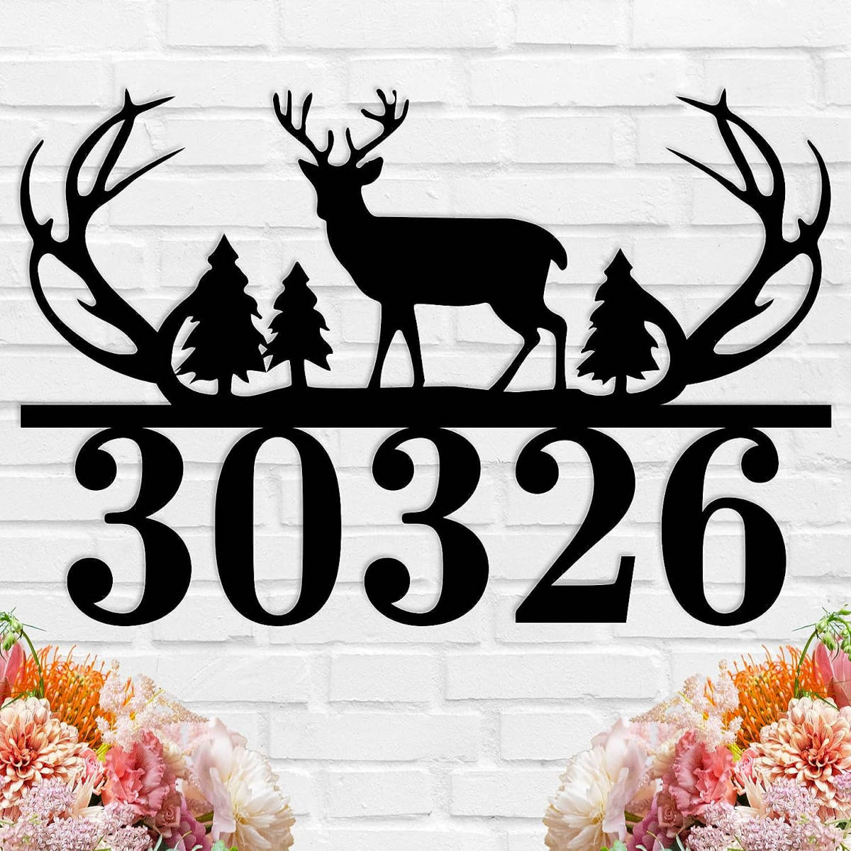 Deer Address Sign Main image