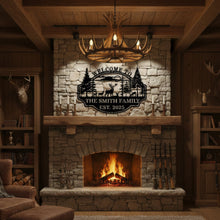 Deer Forest Welcome Sign