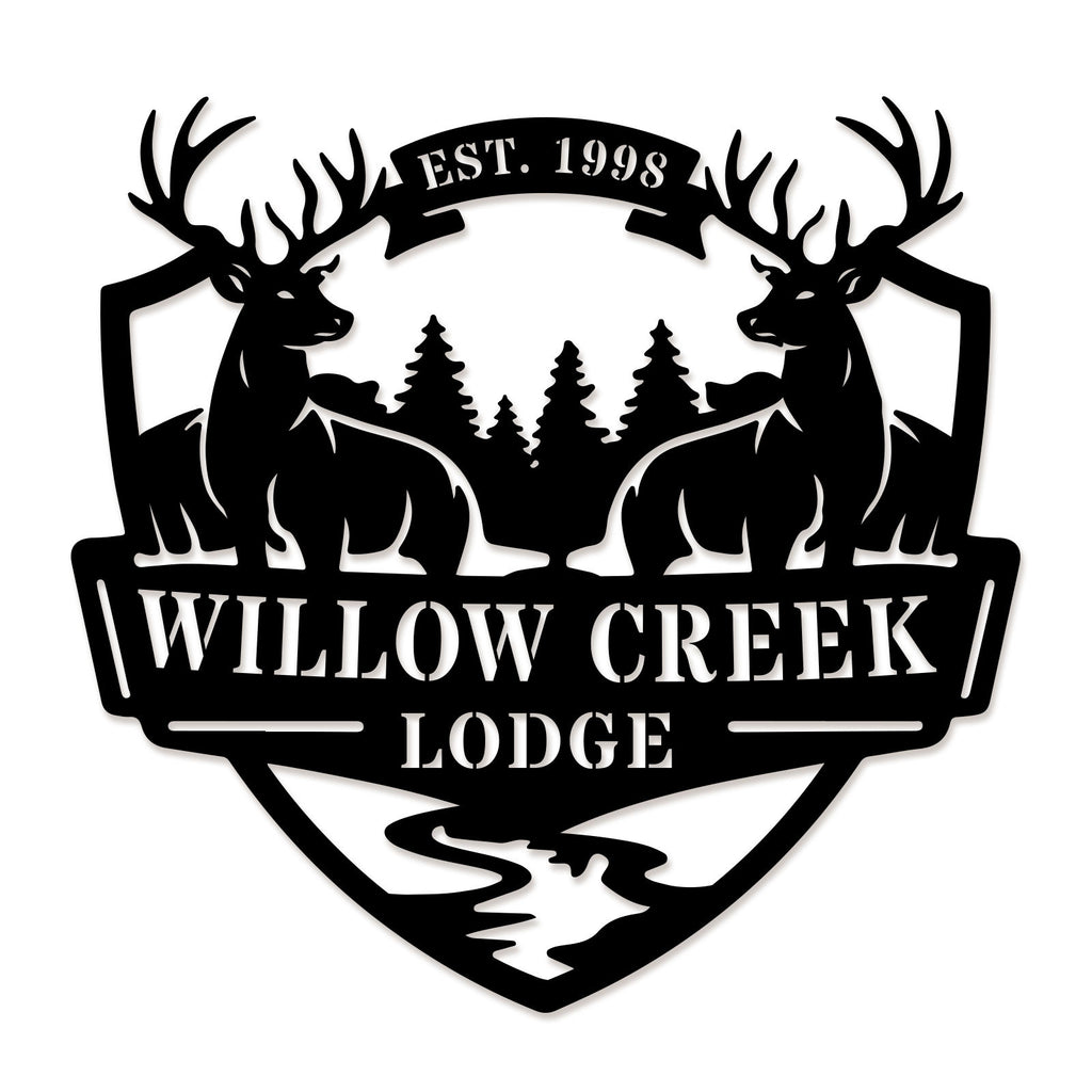 Deer Lodge Sign