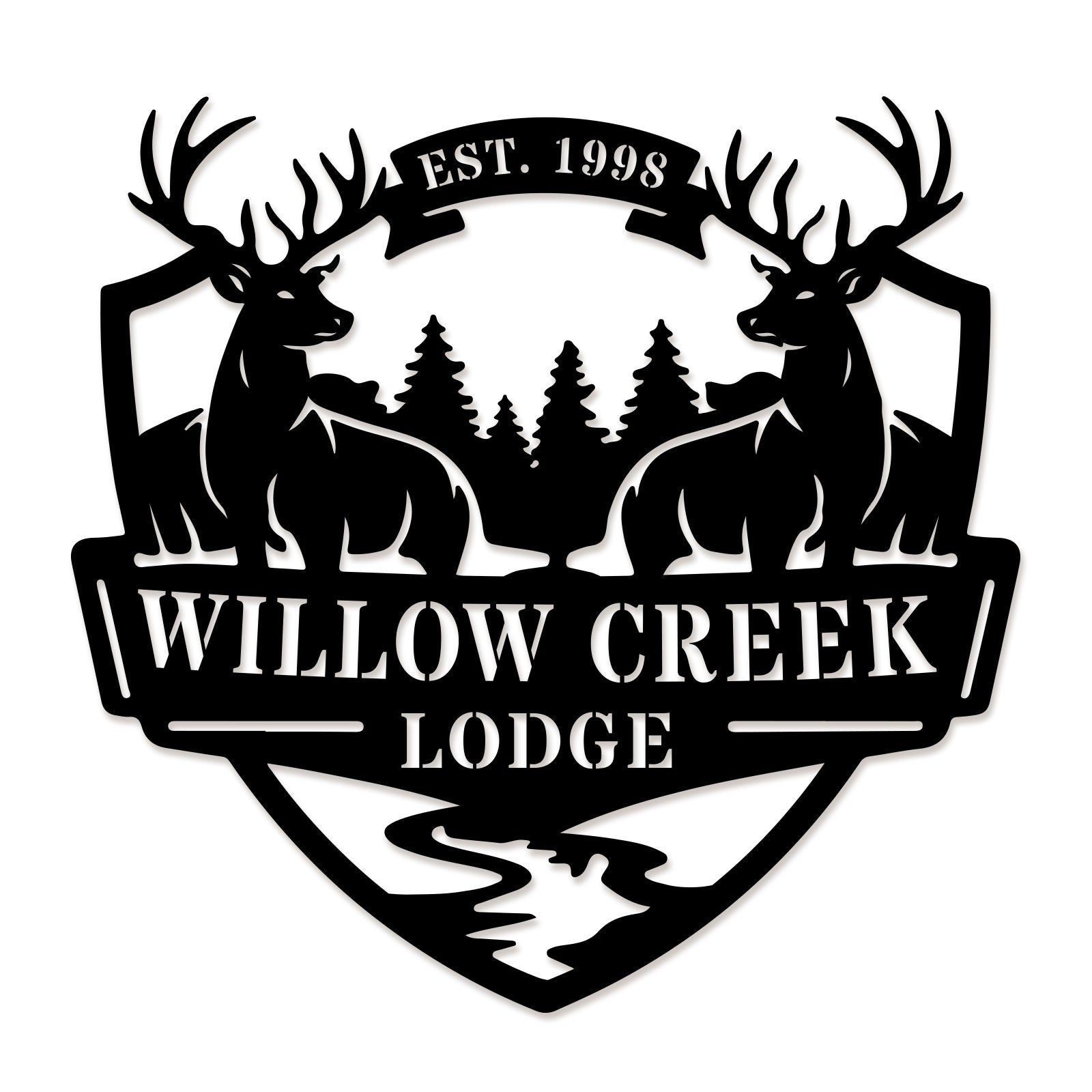 Deer Lodge Sign