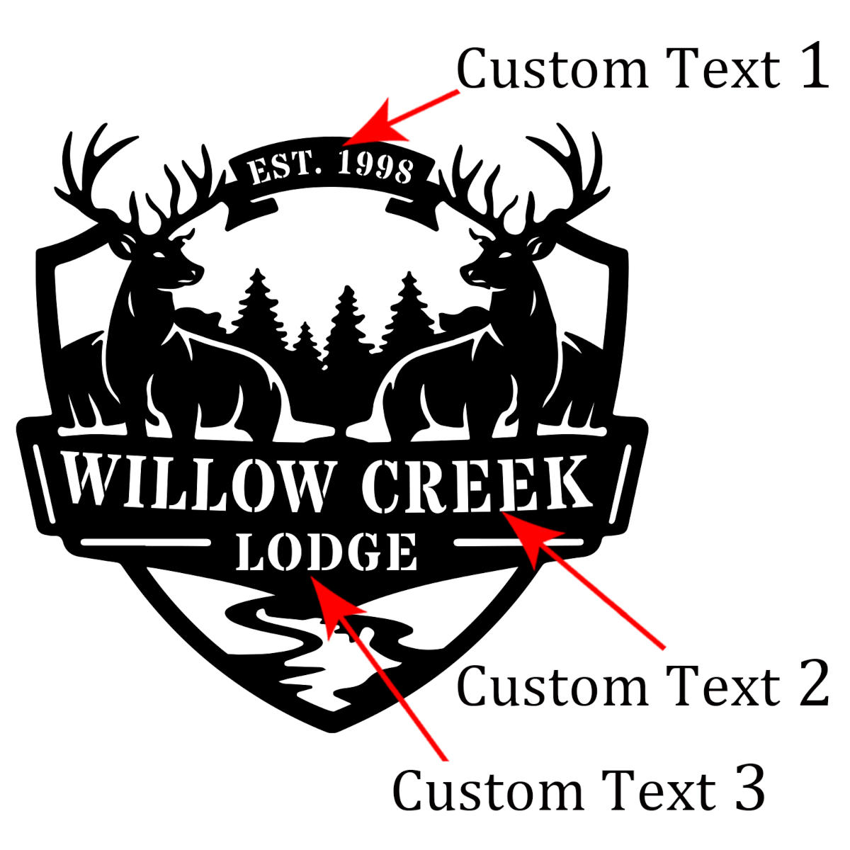 Deer Lodge Sign