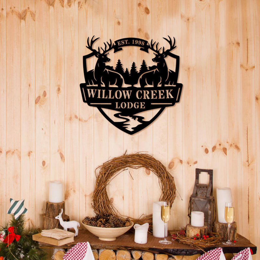 Deer Lodge Sign