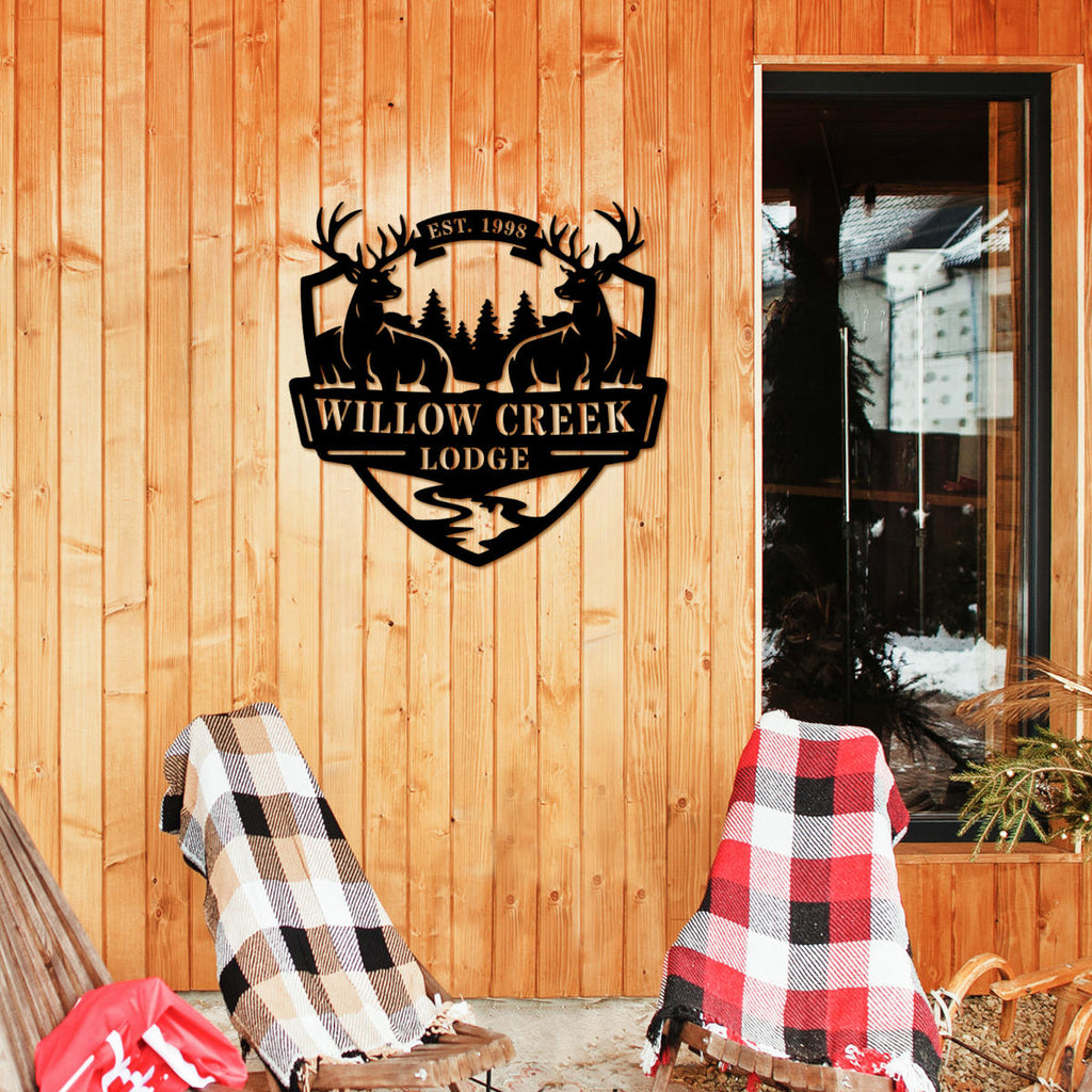 Deer Lodge Sign