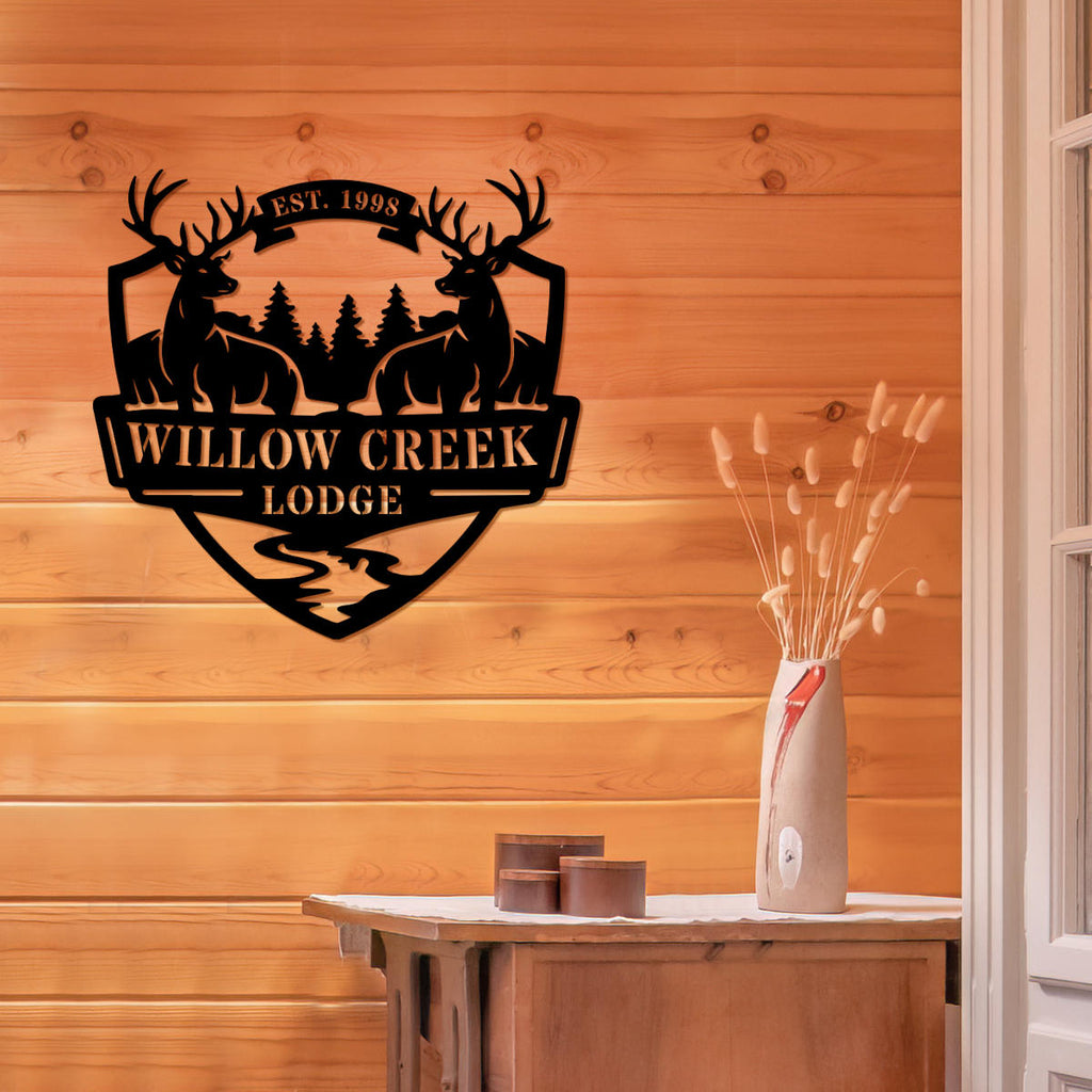 Deer Lodge Sign