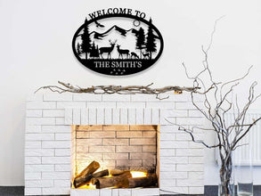 Nature Welcome Sign