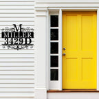 Elegant Address Plaque