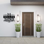 Elegant Address Plaque