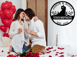 Wedding Couple Sign