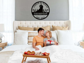 Wedding Couple Sign